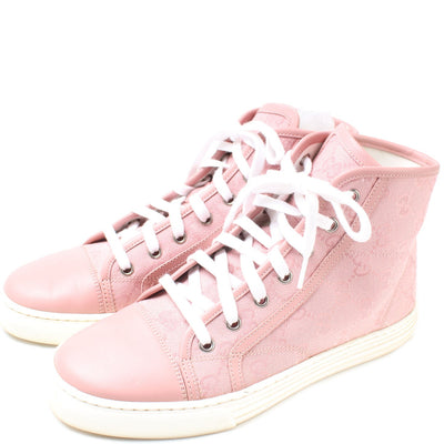 GG Canvas High Top Sneakers Size 38