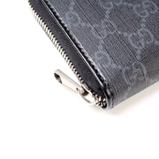 673003 Interlocking GG Supreme Zip Around Wallet