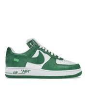 NIKE X LOUIS VUITTON AIR FORCE1 LOW WHITE GREEN (NEW)