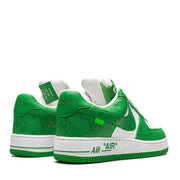 NIKE X LOUIS VUITTON AIR FORCE1 LOW WHITE GREEN (NEW)