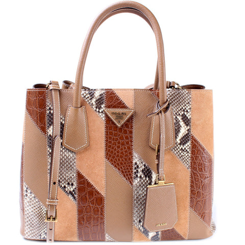 Patchwork Double Handle Tote