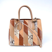 Patchwork Double Handle Tote