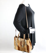 Patchwork Double Handle Tote