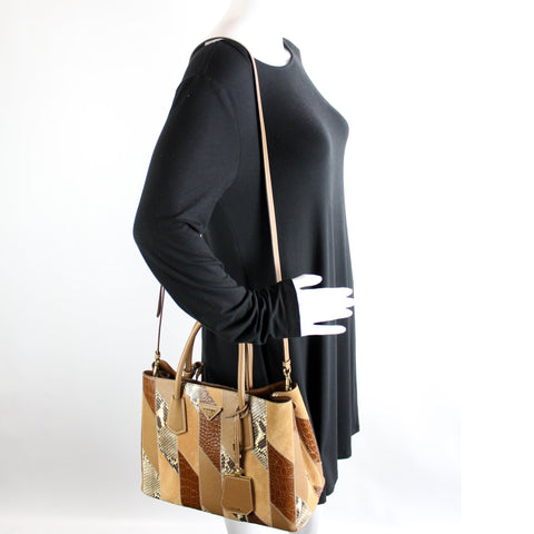 Patchwork Double Handle Tote