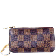 Pochette Cles Damier Ebene