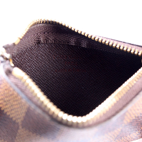 Pochette Cles Damier Ebene