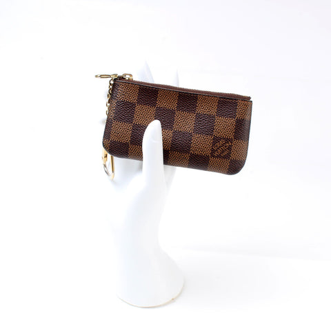 Pochette Cles Damier Ebene