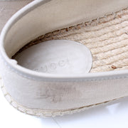 GG Canvas Espadrilles Size 41.5