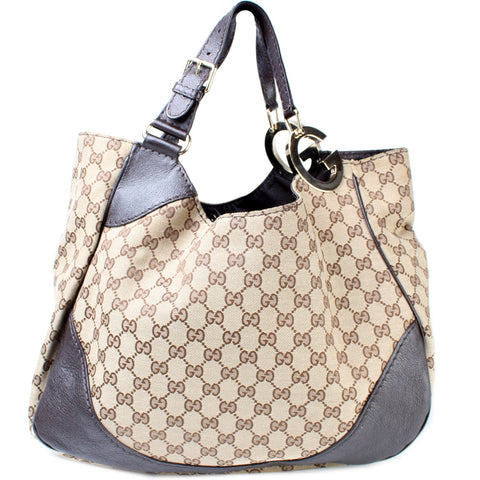 203504 Charlotte GG Canvas Hobo