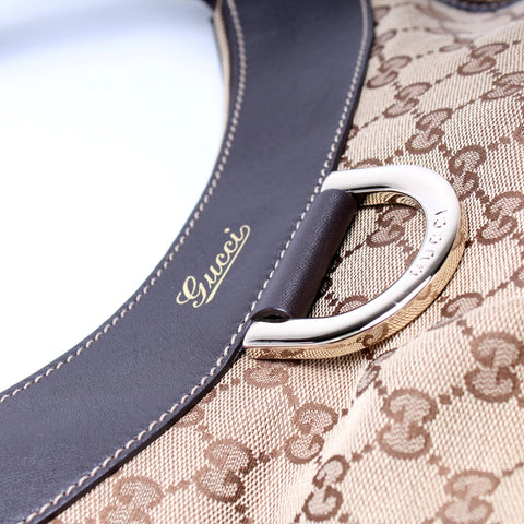 189833 Guccissima D Ring Hobo