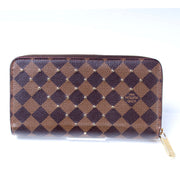 Zippy Wallet Studded Damier Ebene