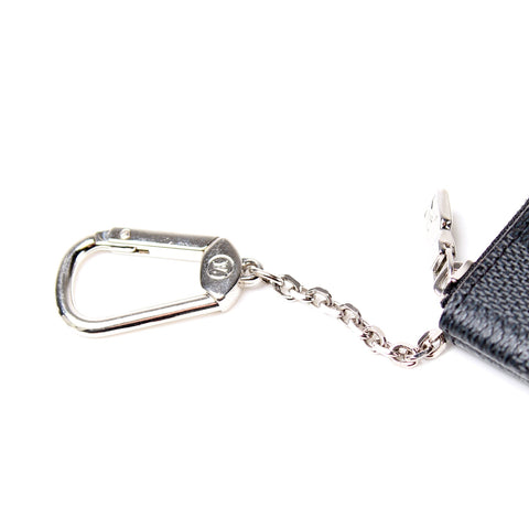 Pochette Cles Damier Graphite