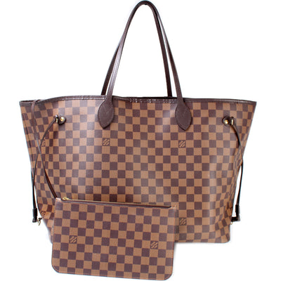 Neverfull w/Wallet GM Damier Ebene