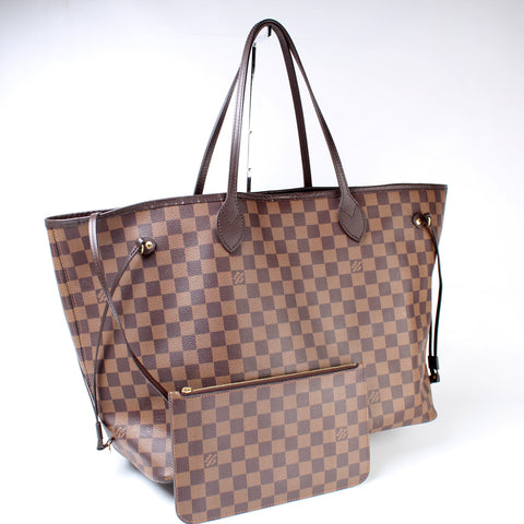 Neverfull w/Wallet GM Damier Ebene