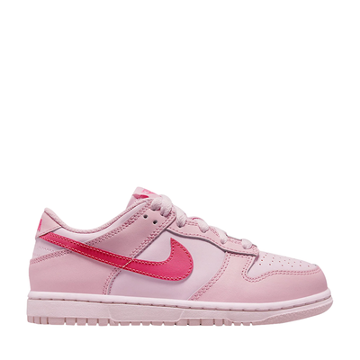 NIKE DUNK LOW PRESCHOOL TRIPLE PINK (NEW)