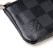 Pochette Cles Damier Graphite