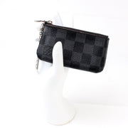 Pochette Cles Damier Graphite