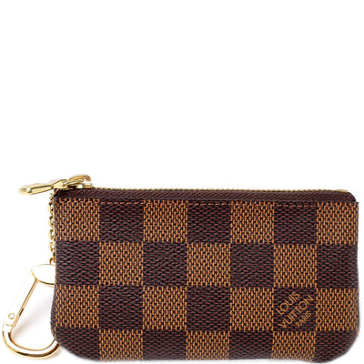 Pochette Cles Damier Ebene