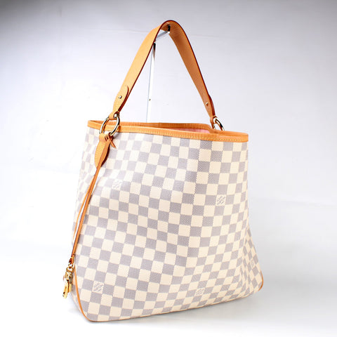 Delightful MM Damier Azur