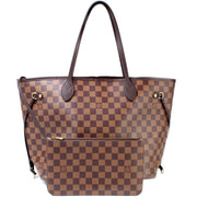 Neverfull W/Wallet MM Damier Ebene