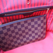 Neverfull W/Wallet MM Damier Ebene