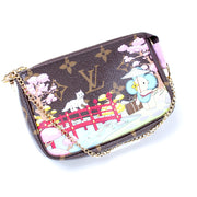 Pochette Accessories Mini Christmas Animation Monogram