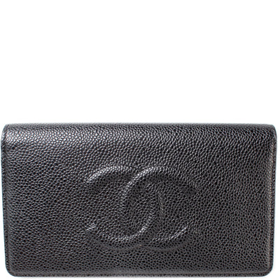 Timeless Yen Wallet Caviar