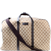 610105 GG Canvas Boston Duffle