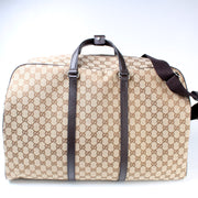 610105 GG Canvas Boston Duffle