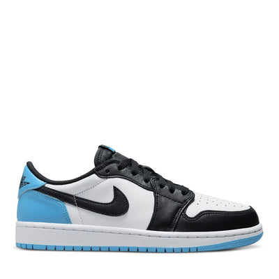 NIKE AIR JORDAN1 RETRO LOW OG BLACK DARK POWDER BLUE (NEW)