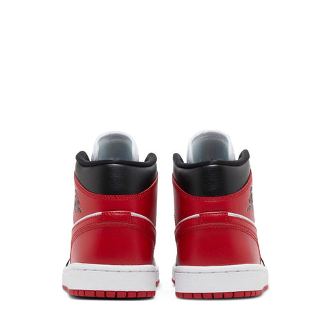 NIKE AIR JORDAN1 MID WMNS ALTERNATE BRED TOE (NEW)