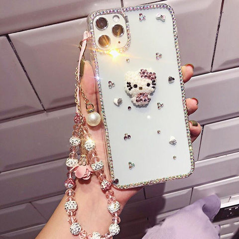 Glittering Cute Diamond Case