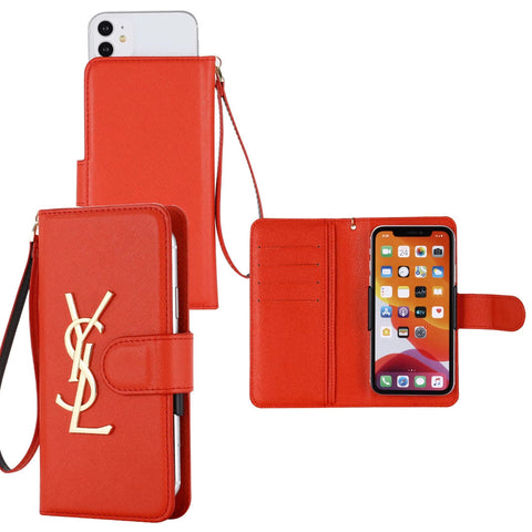 Card pocket leather case for all mobile phone models