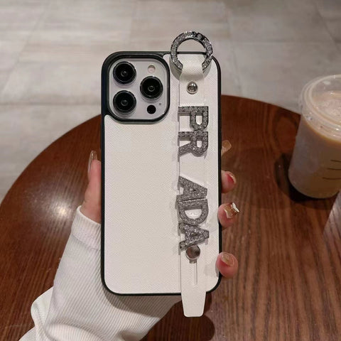 Diamond Wrist strap phone case FOR IPHONE