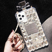 Luxurious Diamond Perfume Bottle Case