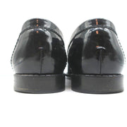 08P CC Loafers Black Patent Leather Size 39.5 Slip-On Flats