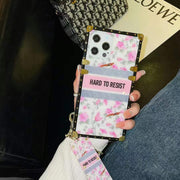 Flower square  phone case