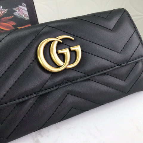 Double G Wallet - Black