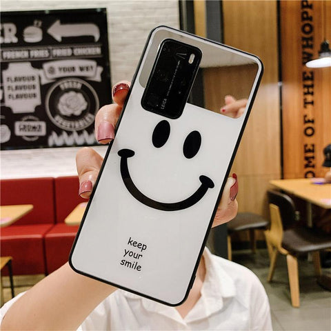 Smiley Mirror Case