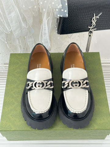 2023 GG Classic Double G Buckle Platform Loafers-S32