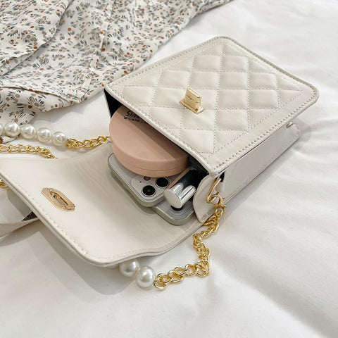 New Fashion Pearl chain Phone Case