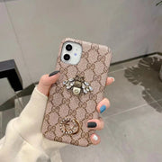 Luxurious Crystal bee phone case