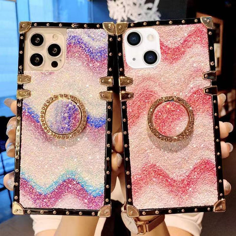 Bling Glitter Square Case