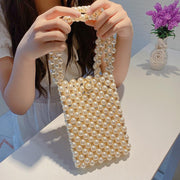 Handmade Pearl Phone Bag