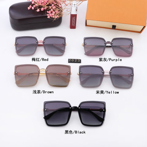 5 COLORS FEMALE POLARIZED GLASS BEACH SUNGLASSES