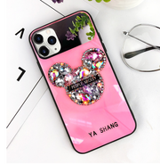 Rhinestones Lanyard Lightweight Edging Phone Case