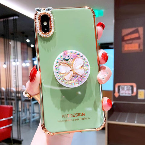 Fashion Rhinestone Ring Case