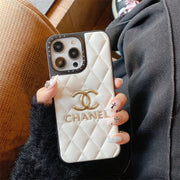 Soft leather luxury phone case