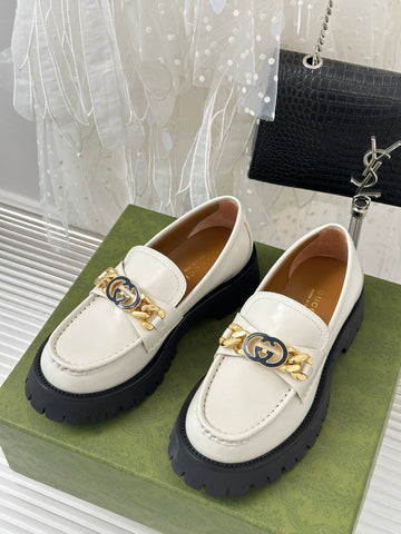 2023 GG Classic Double G Buckle Platform Loafers-S32