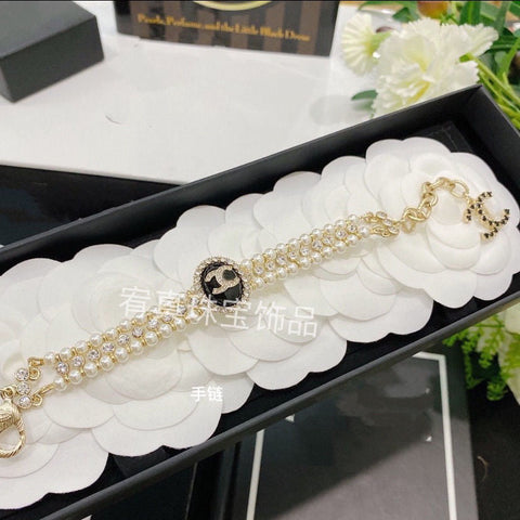 Xiaoxiang Feng Rhinestone Chain Bracelet